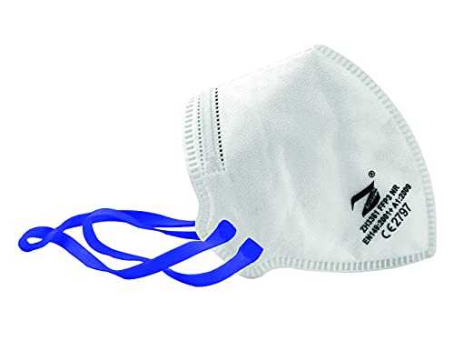 gima-g-prime-mascherina-filtrante-ffp3-nr-senza-valvola-bianco-blu-30-pezzi image 2