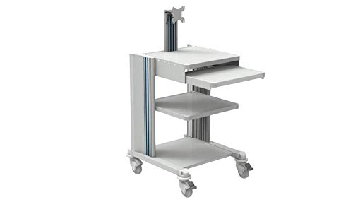 gima-27887-carrello-professionale-a-2-ripiani-con-tastiera-e-supporto-monitor image 7