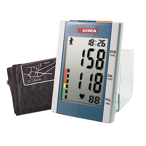 gima-32803-sfigmomanometro-digitale-domino-con-orologio-da-tavolo-e-allarmi image 8