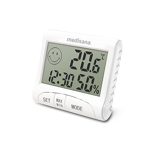 medisana-hg-100-igrometro-digitale-con-termometro-ambiente-indicatore-comfort-me image 7
