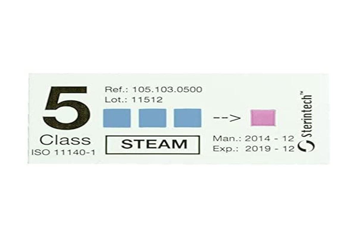 gima-35953-indicatore-di-sterilizzazione-a-vapore-tipo-5-confezione-da-500 image 1