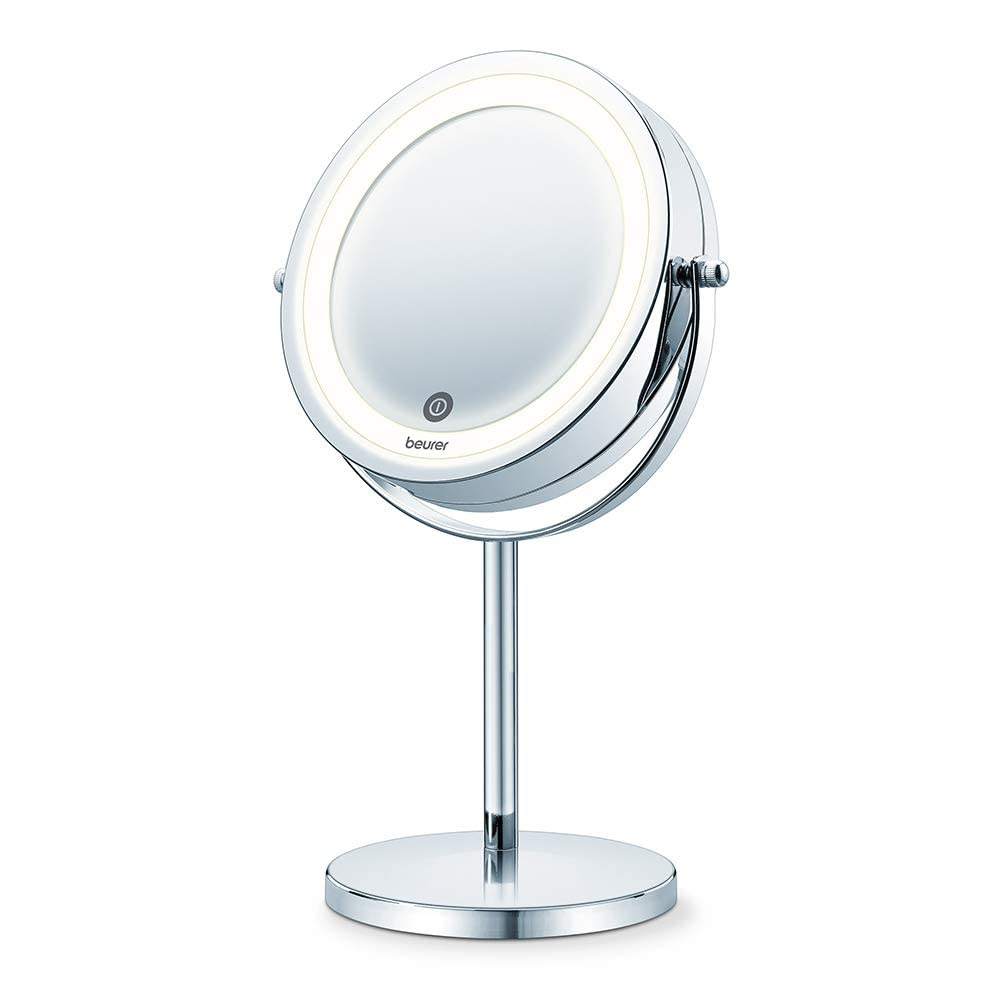 specchio-cosmetico-illuminato-a-led-beurer-bs-55-con-ingrandimento-7x-touch-rego image 2