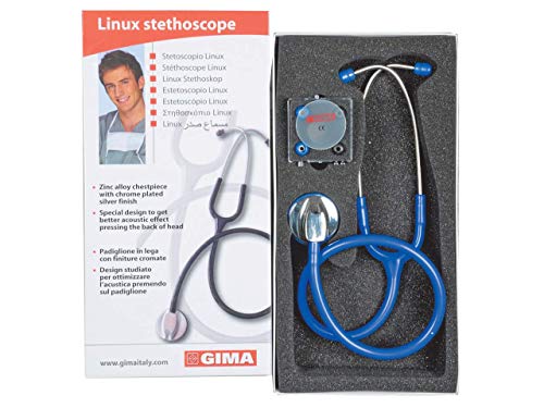 gima-32518-stetoscopio-professionale-con-padiglione-in-lega-di-zinco-finiture-cr image 5