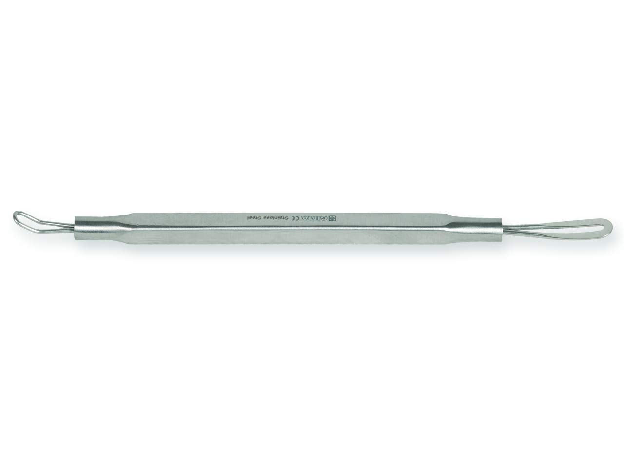 gima-39746-scalpellino-per-unghie-e-cuticole-a-doppia-punta-in-acciaio-inox-14-5 image 3