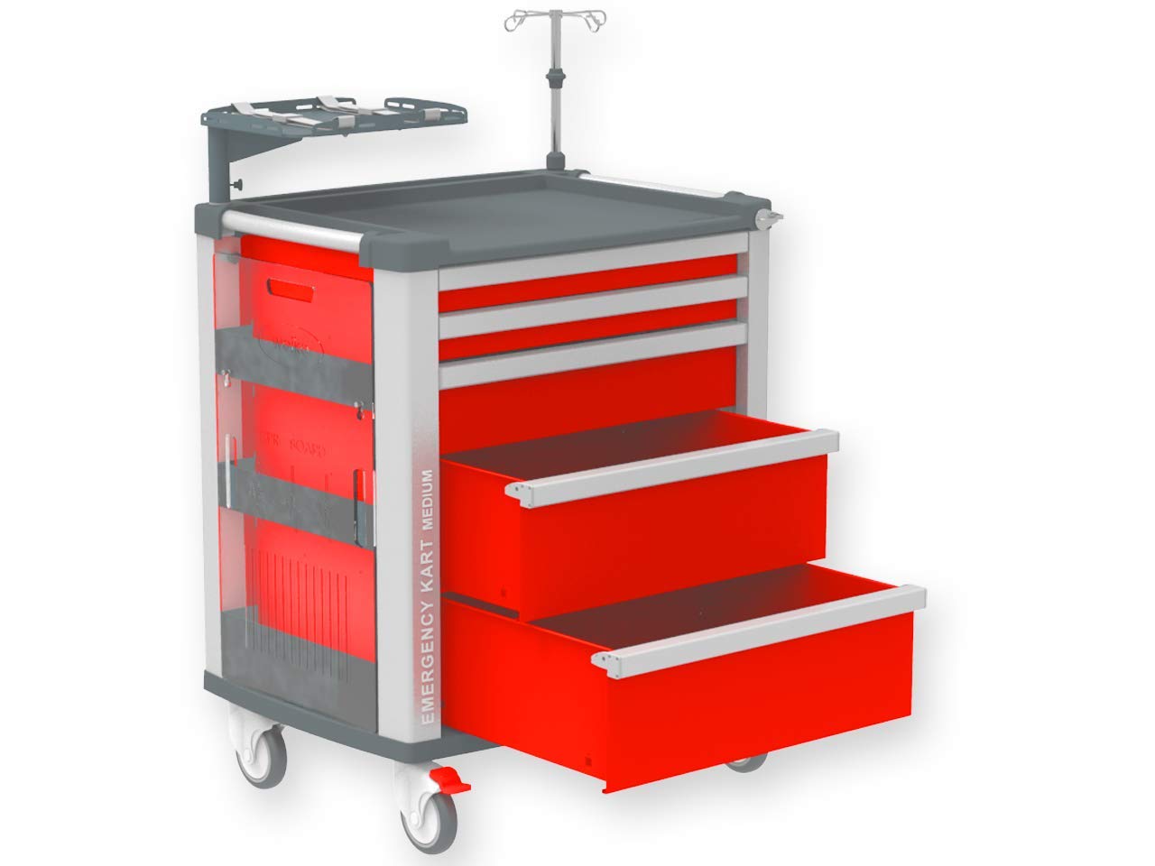 gima-45667-carrello-emergenza-medium-in-alluminio-con-5-cassetti-rosso-804x616xh image 4