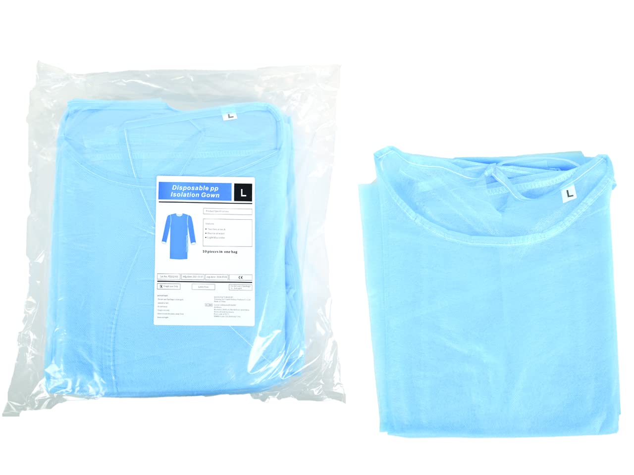 gima-camice-in-tnt-monouso-taglia-large-azzurro-100-pezzi image 6