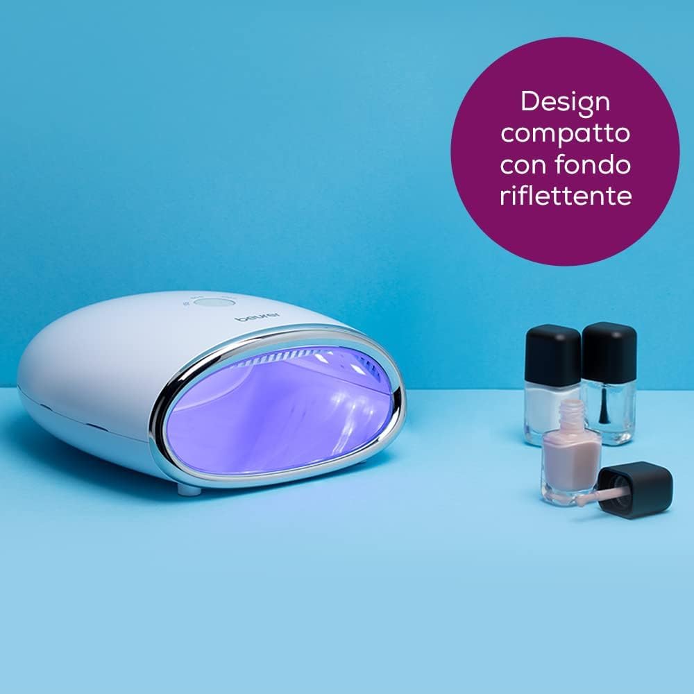 beurer-mp-48-asciugatore-unghie-led-uv-da-18w-con-timer-3-impostazioni-per-gel-e image 3
