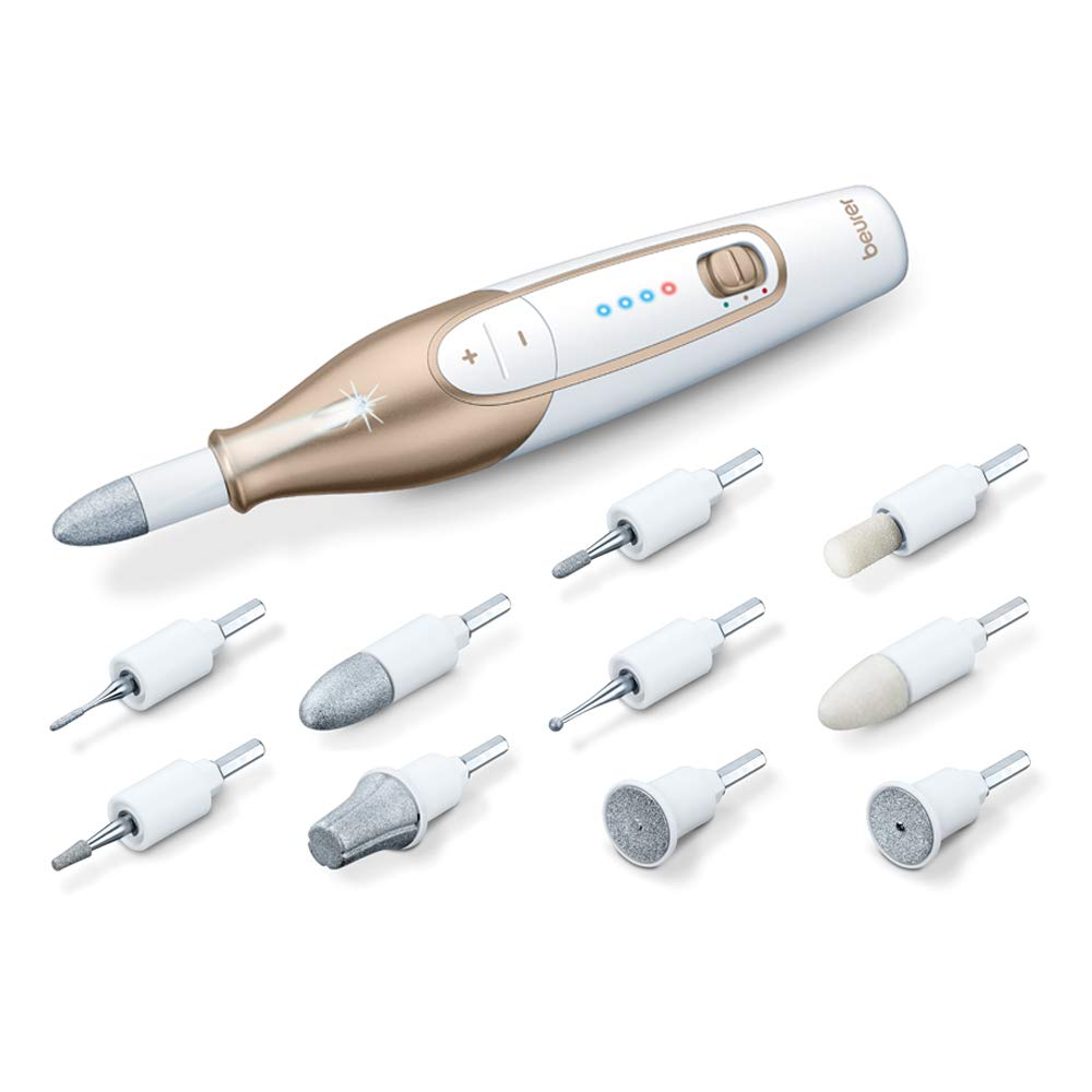 beurer-mp64-set-manicure-e-pedicure-elettrico-senza-fili-10-accessori-4400-giri- image 1