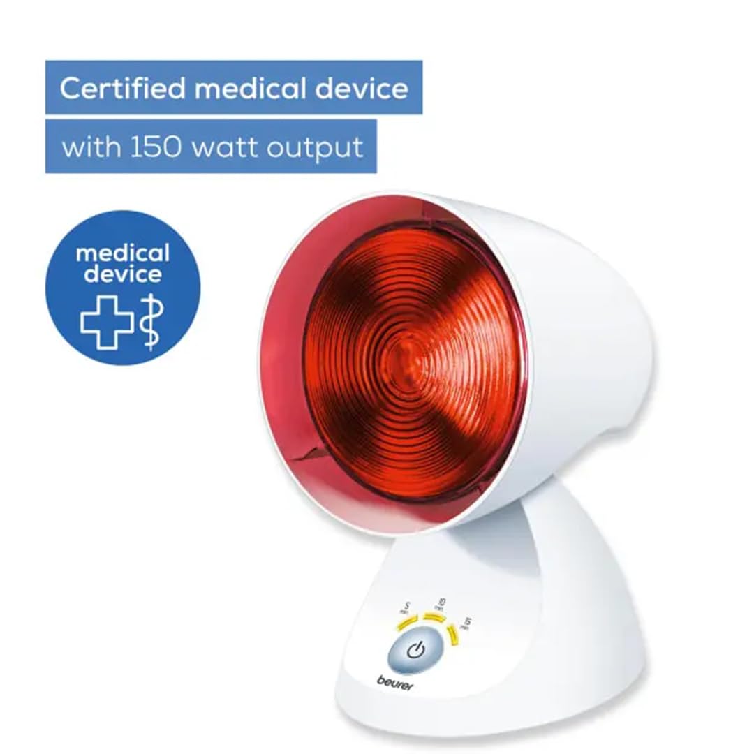 beurer-il35-lampada-termica-a-infrarossi-calore-lenitivo-per-raffreddore-e-tensi image 3