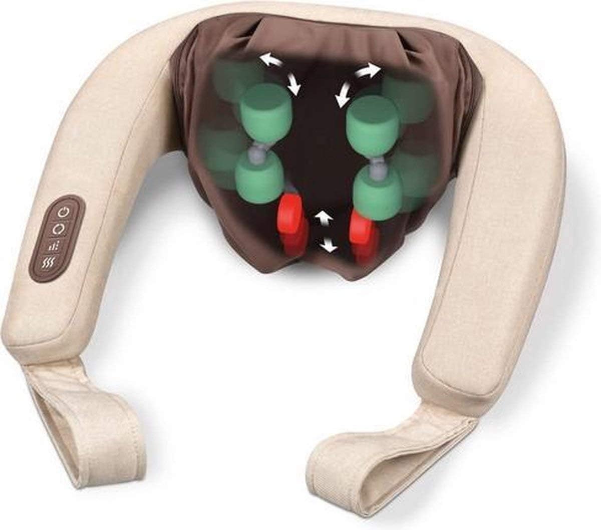 beurer-mg-151-massaggiatore-shiatsu-3d-per-cervicale-schiena-spalle-e-gambe image 7