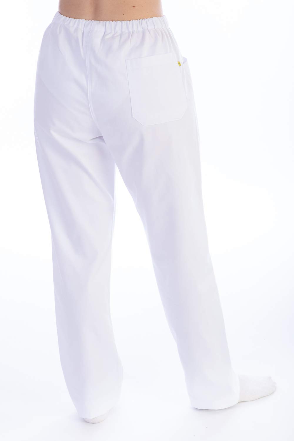 gima-21496-pantaloni-ospedalieri-unisex-cotone-poliestere-taglia-xxl-bianco image 4