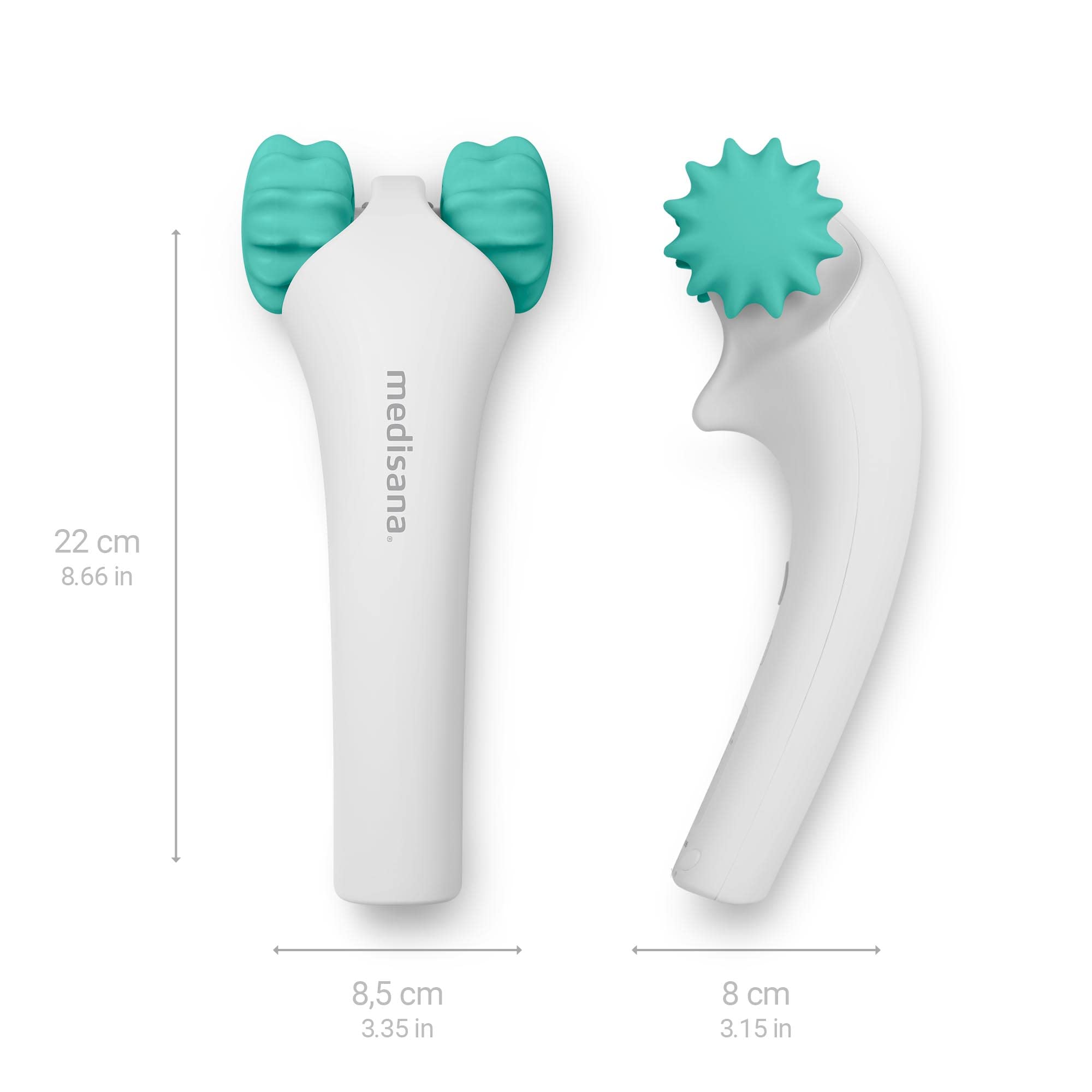 medisana-hm-630-massaggiatore-manuale-a-vibrazione-e-rulli-3-intensit image 2