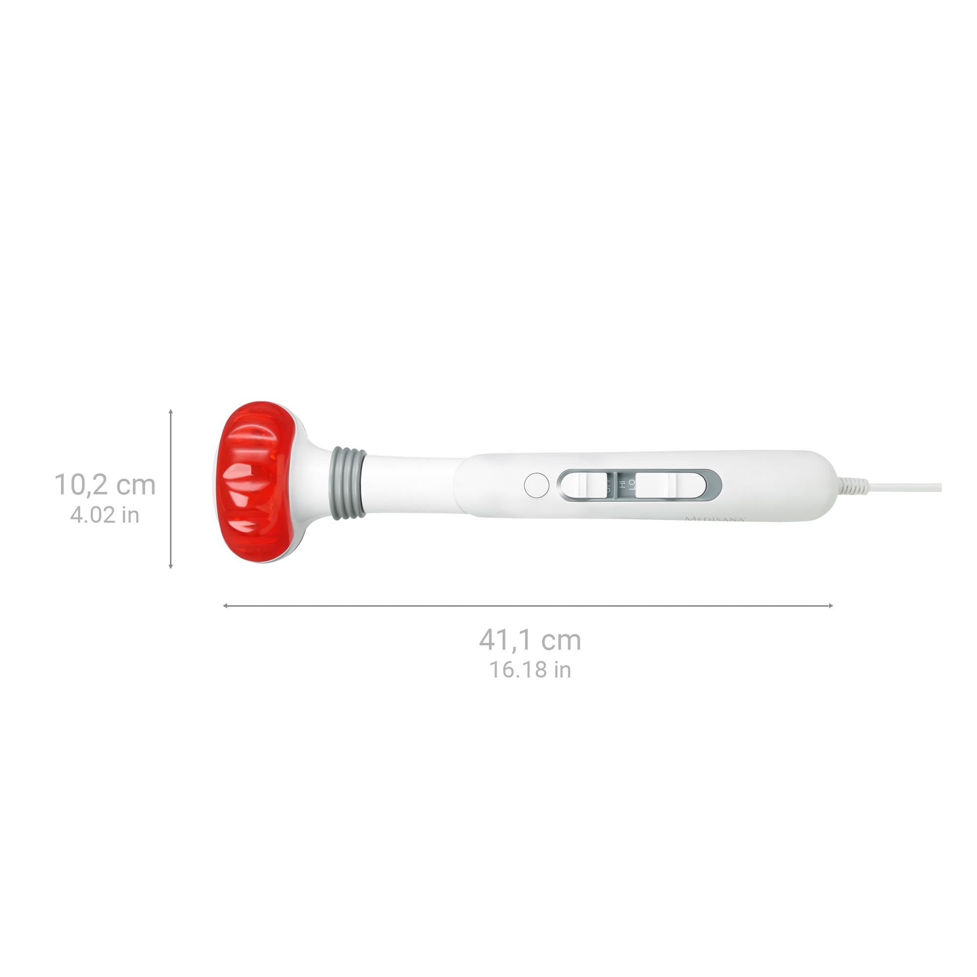medisana-hm-886-massaggiatore-manuale-elettrico-con-calore-e-luce-rossa-5-access image 2