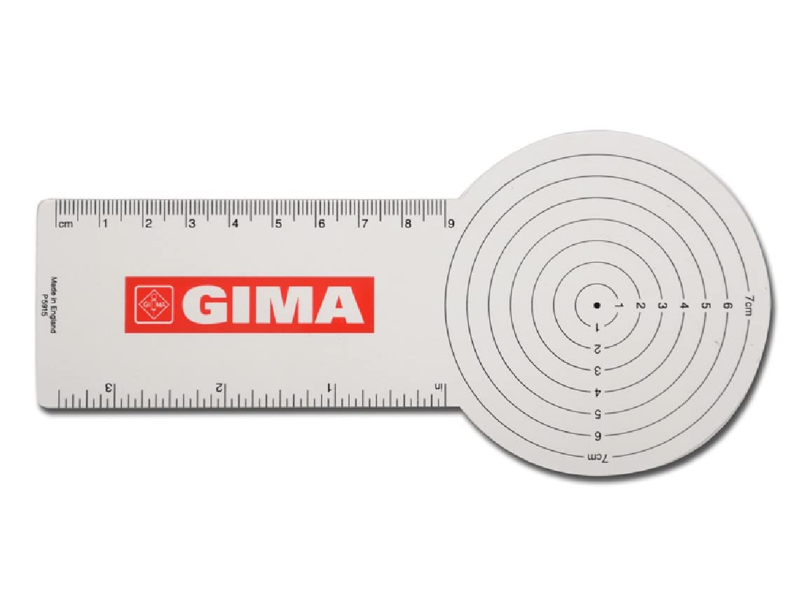 gima-31185-calibro-per-lesioni-cutanee-21-x-5-cm image 1