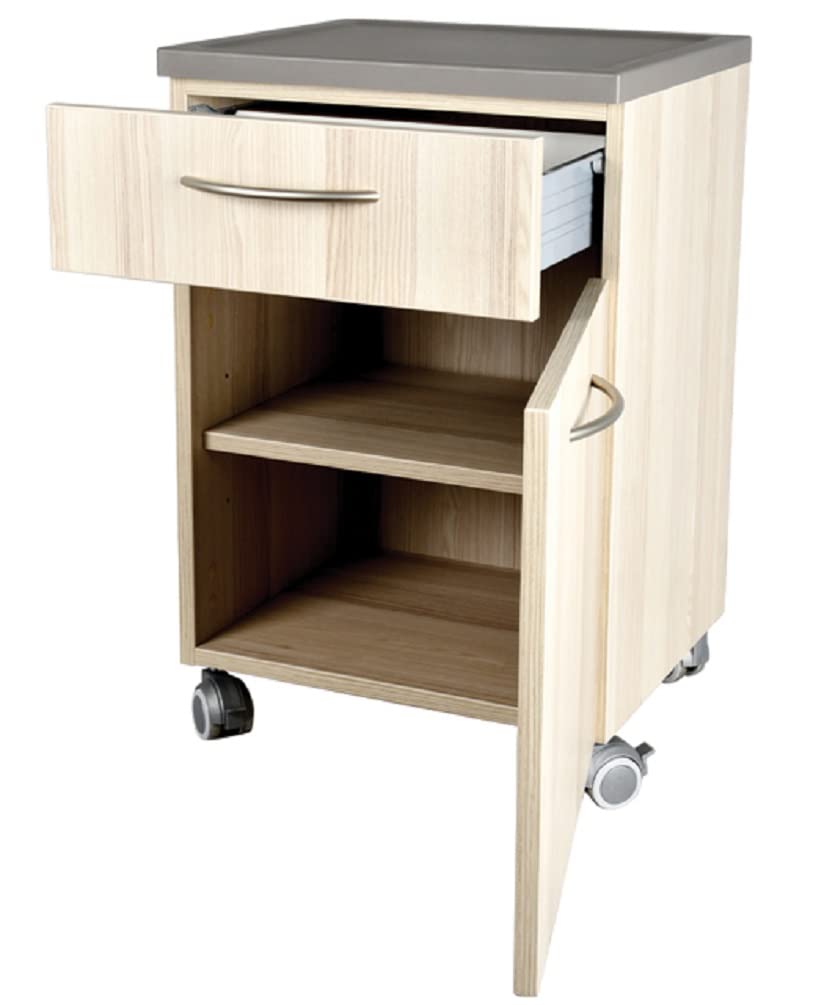 gima-comodino-con-cassetto-beige-striato image 2
