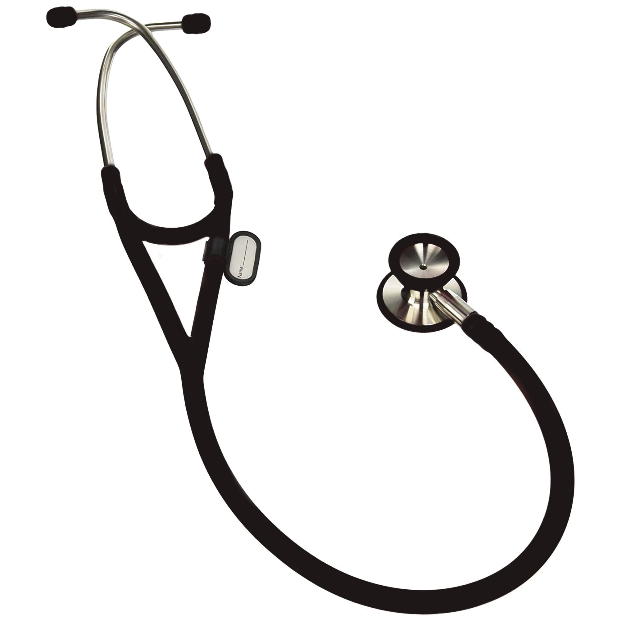 gima-32552-stetoscopio-duofono-classic-cardiologico-lira-nero-acciaio-inox image 2