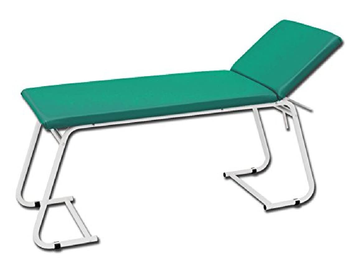 gima-27402-lettino-visita-medica-verniciato-grigio-professionale-e-robusto image 3