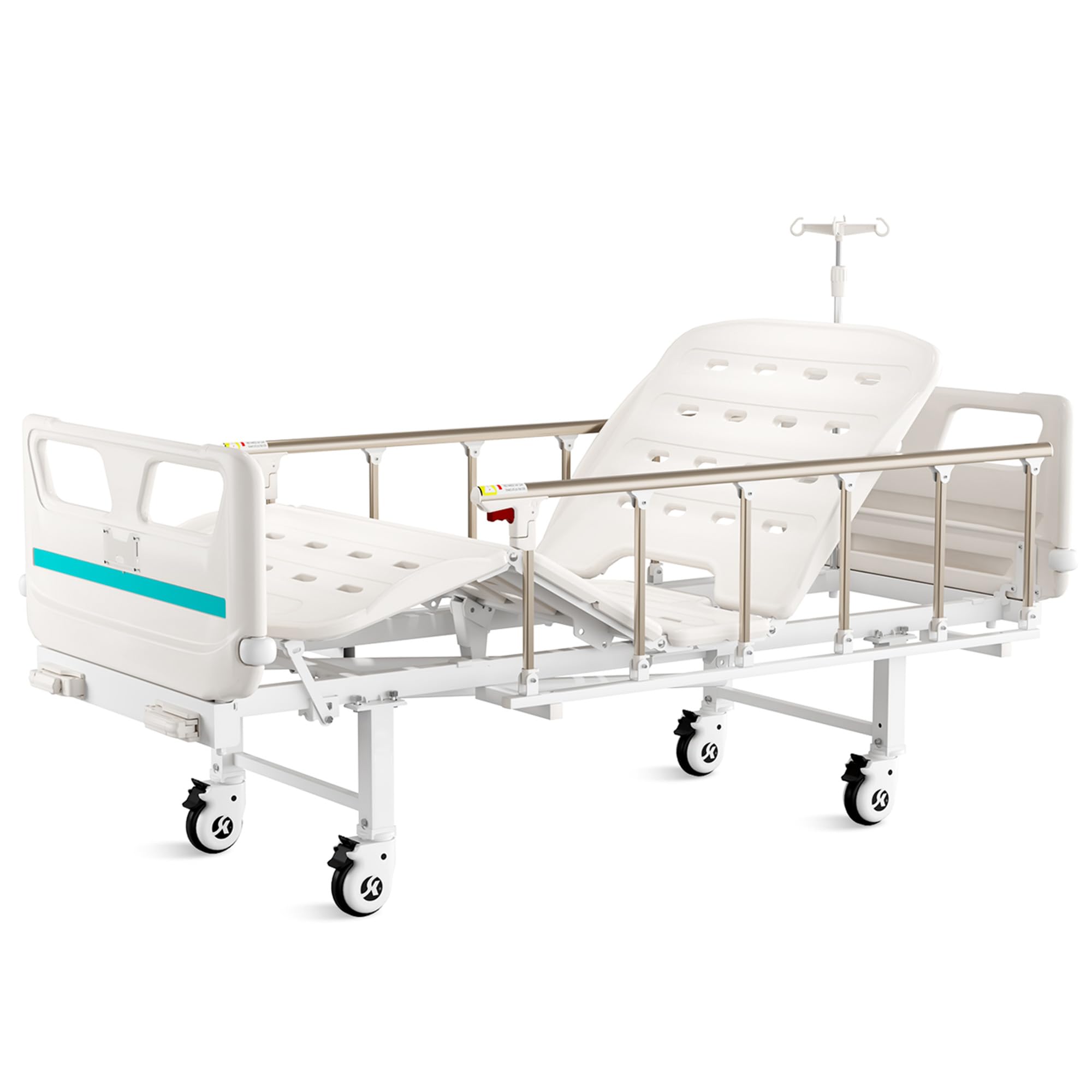 gima-44740-letto-a-3-sezioni-ad-altezza-variabile-con-2-manovelle-e-ruote image 3