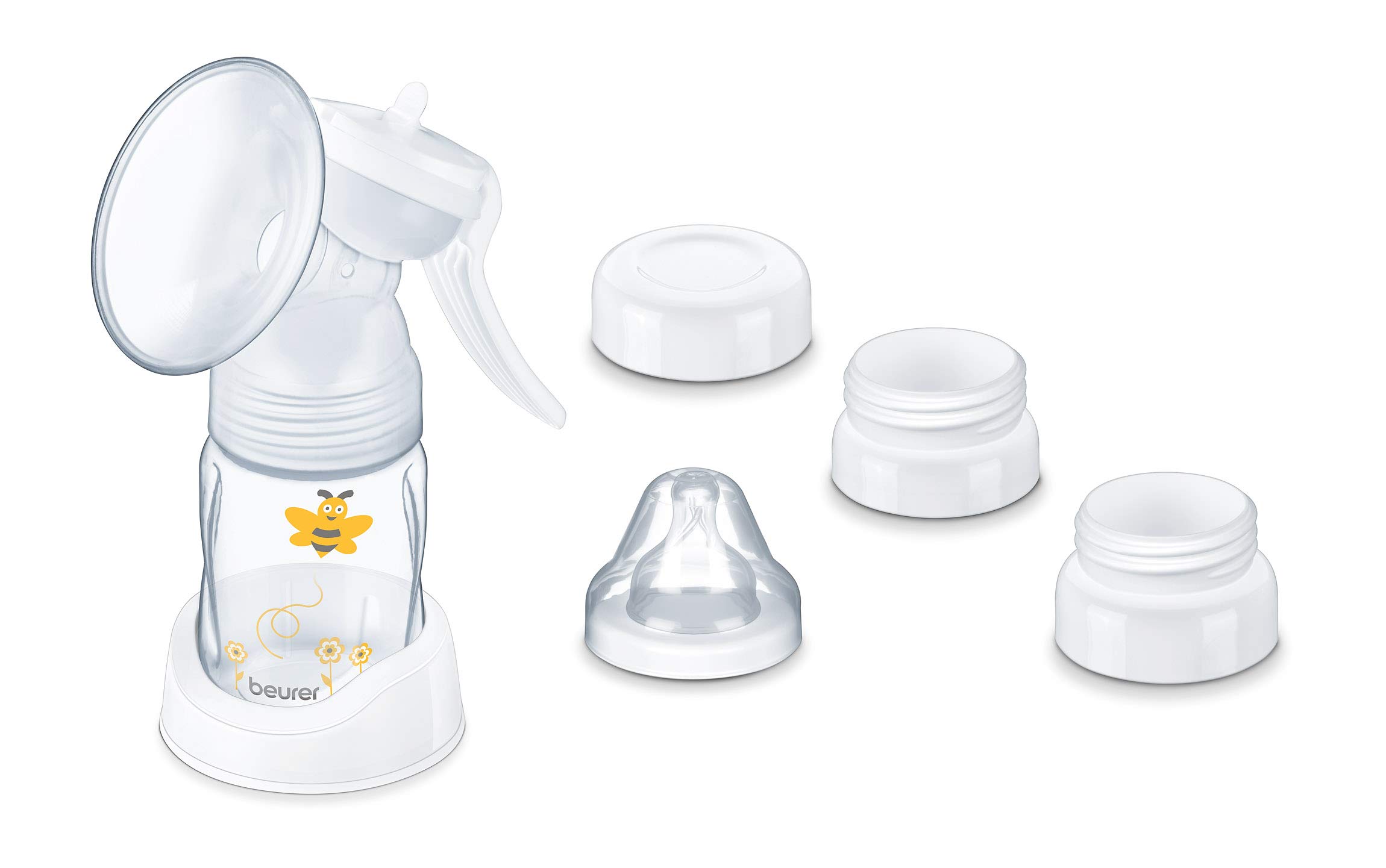 beurer-by-15-tiralatte-manuale-con-2-livelli-di-estrazione-e-sistema-anti-colica image 2