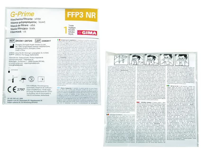 gima-g-prime-mascherina-filtrante-ffp3-nr-senza-valvola-forma-a-c-30-pezzi image 5