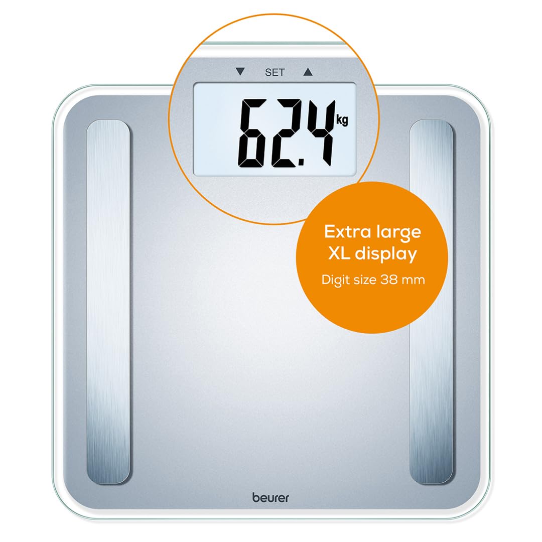 bilancia-diagnostica-beurer-bf-183-con-display-extra-large-e-grasso-viscerale image 2