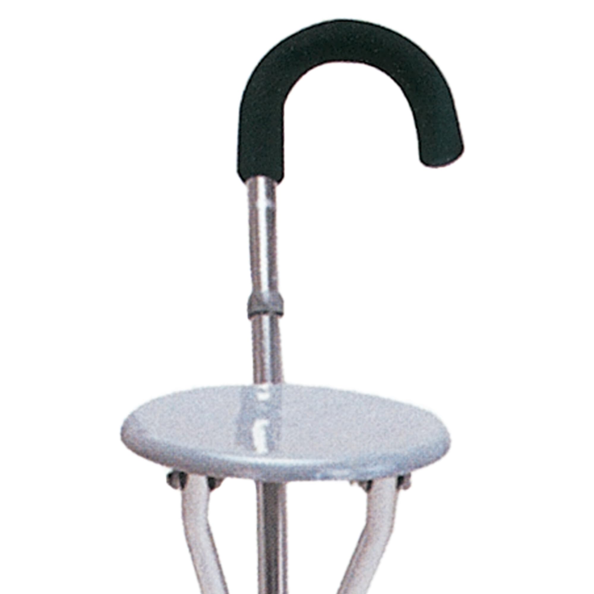 gima-43060-bastone-con-sedile-in-alluminio-argento-altezza-84-cm image 4
