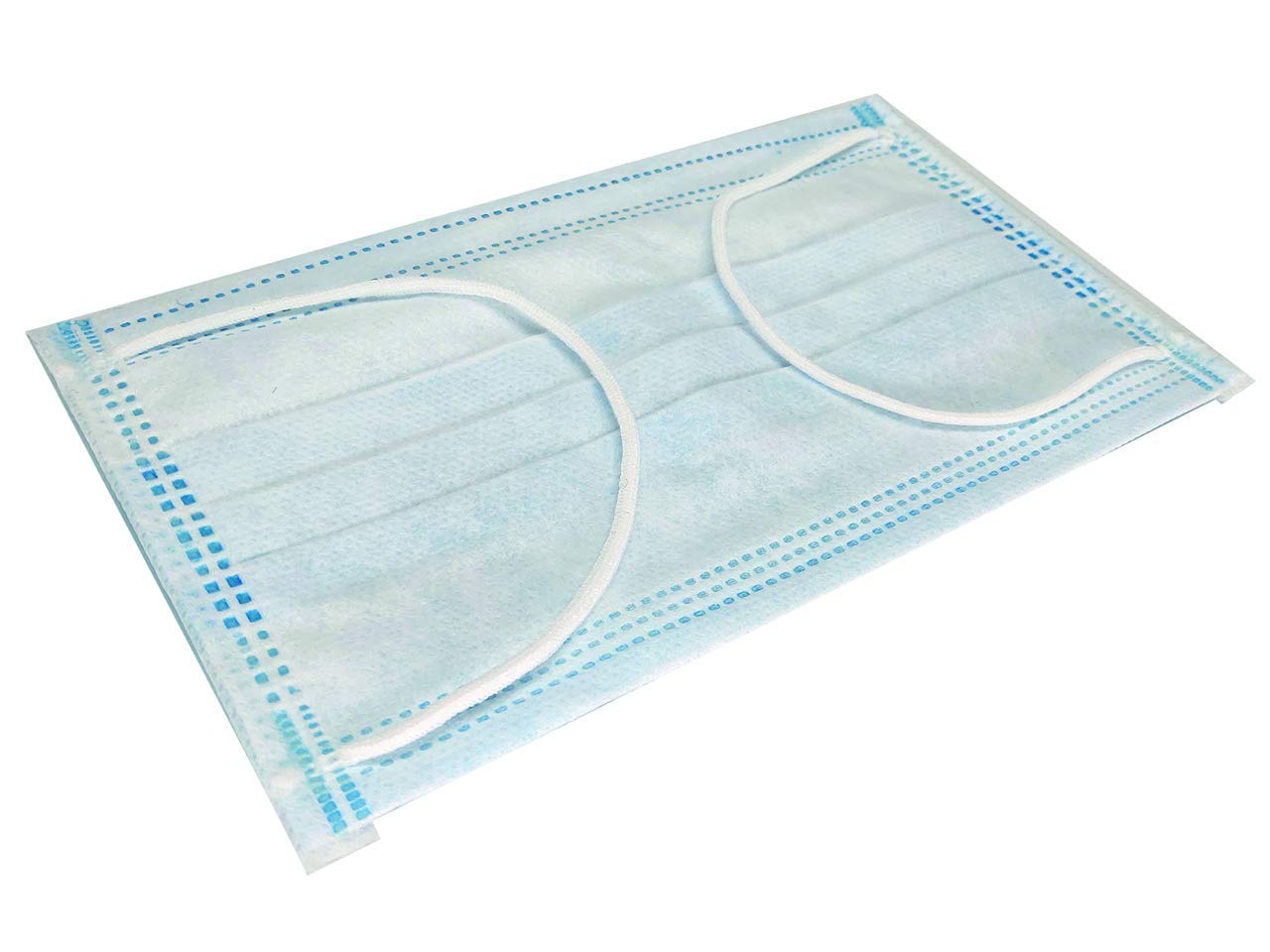 gima-gisafe-mascherine-chirurgiche-tipo-iir-50-pezzi-blu-3-veli-con-elastici-e-n image 3