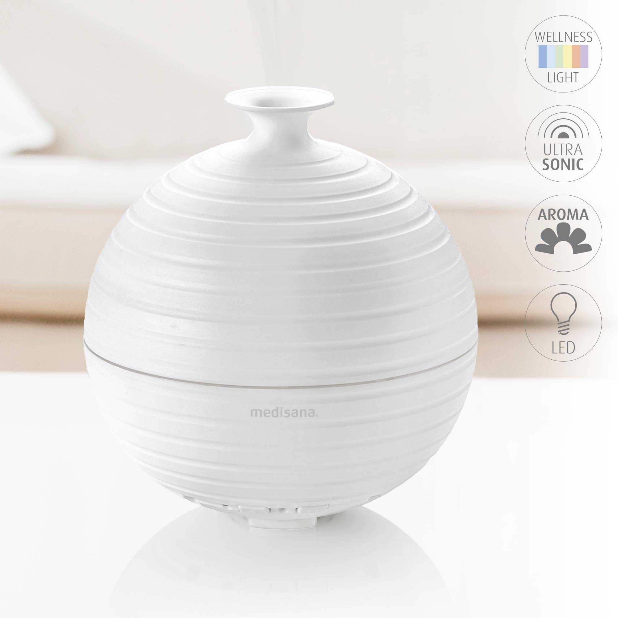 medisana-ad-620-diffusore-di-aromi-ultrasuoni-300-ml-con-luce-led image 4