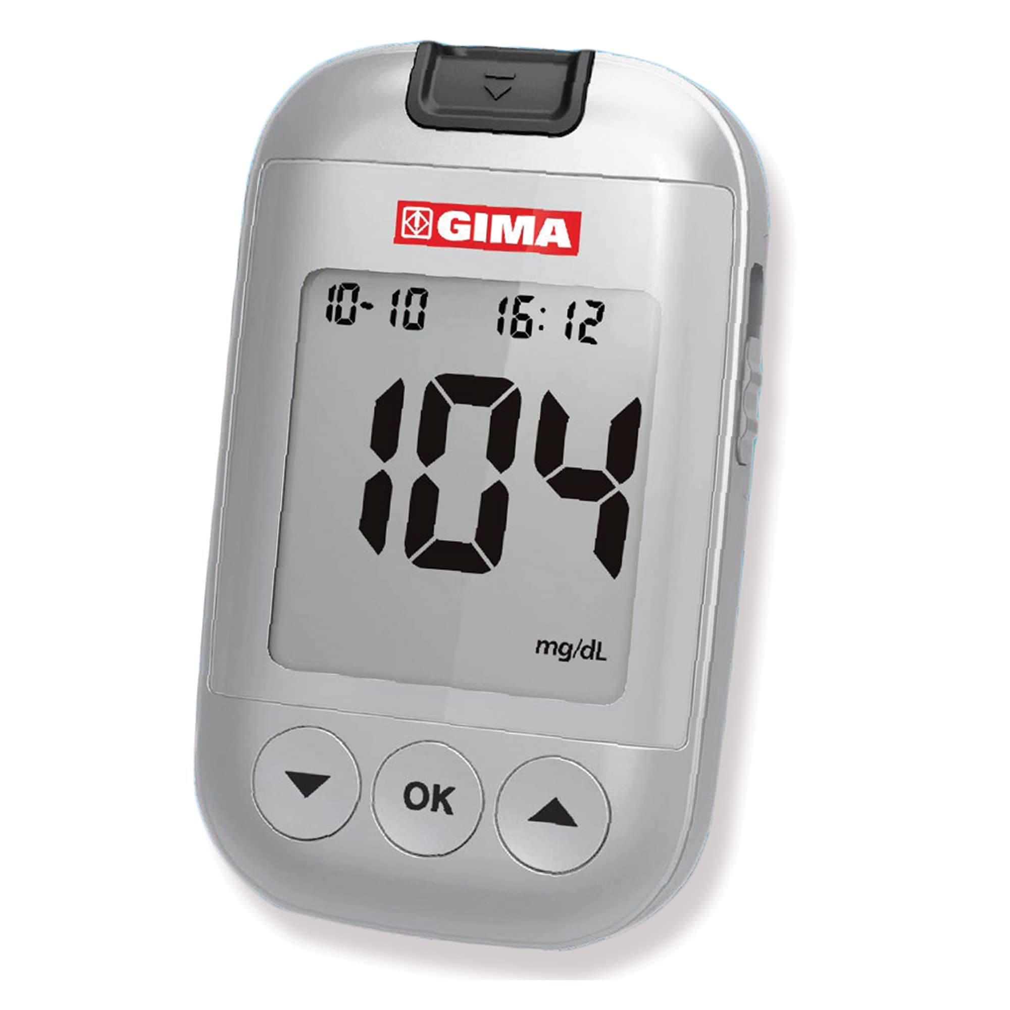 gima-glucometro-kg-101-kit-completo-per-monitoraggio-glicemia-10-strisce-soluzio image 2