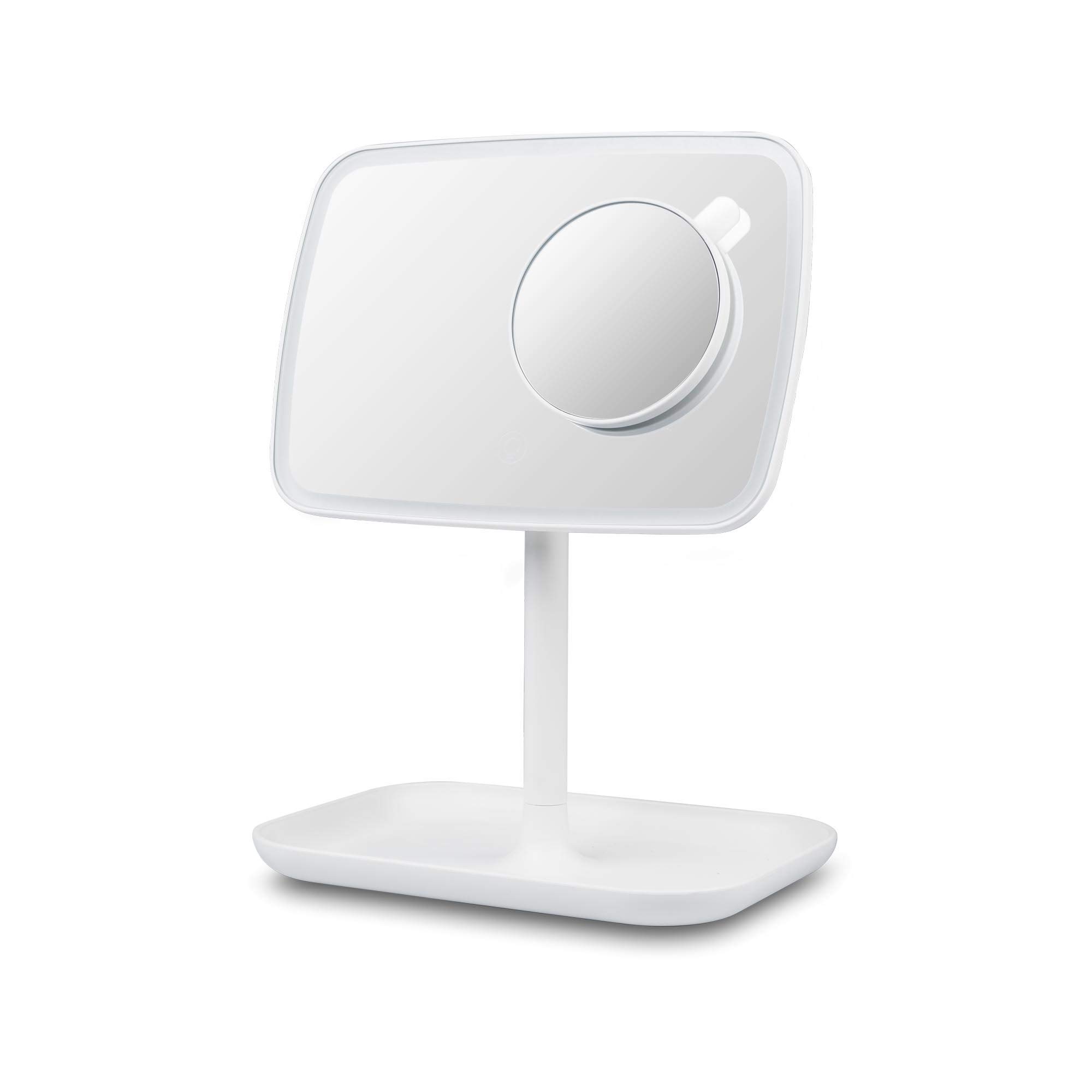 medisana-cm-848-specchio-cosmetico-con-luce-led-dimmerabile-zoom-5x-10x-rotazion image 1