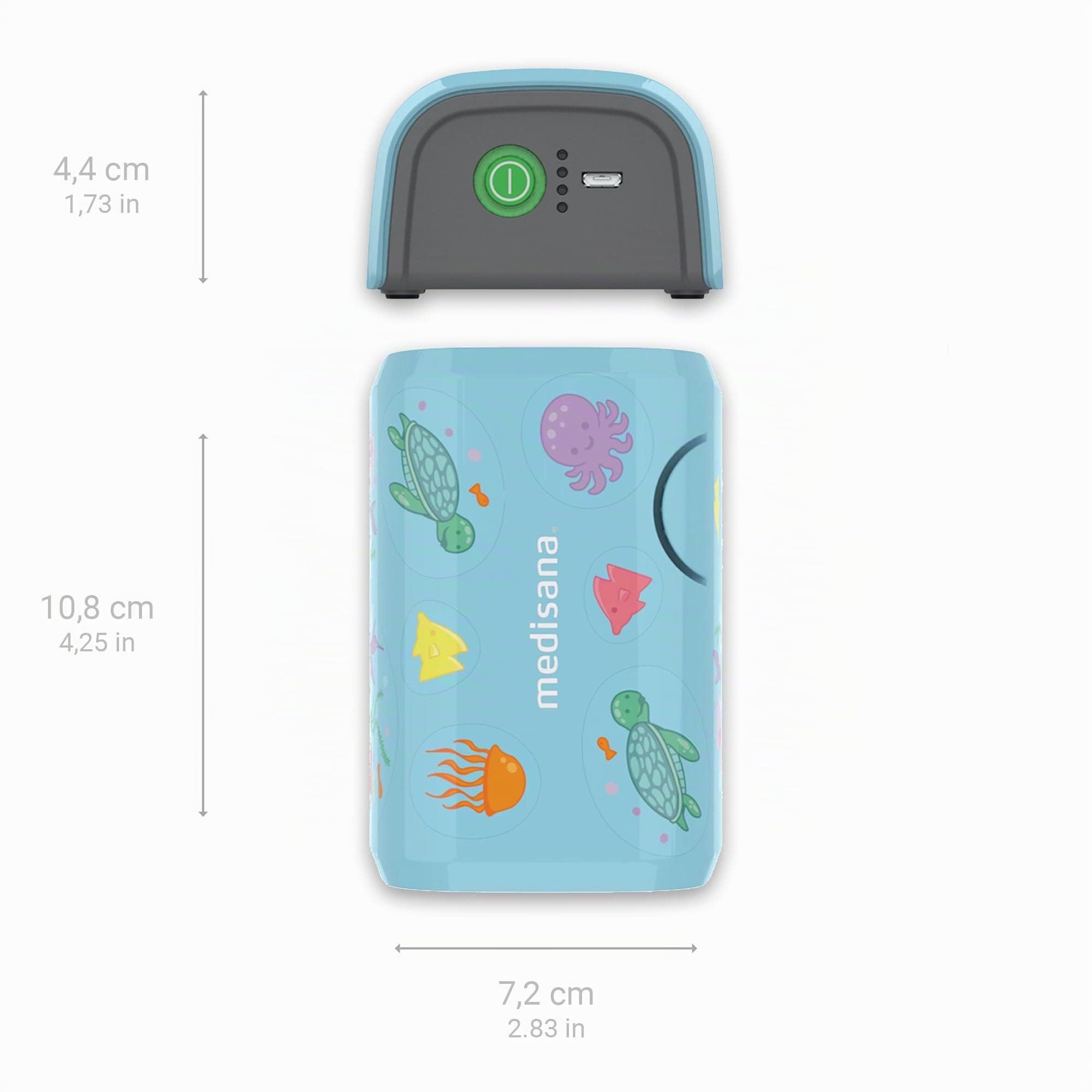 medisana-in-165-inalatore-a-compressore-con-batteria-ricaricabile-usb-per-adulti image 2