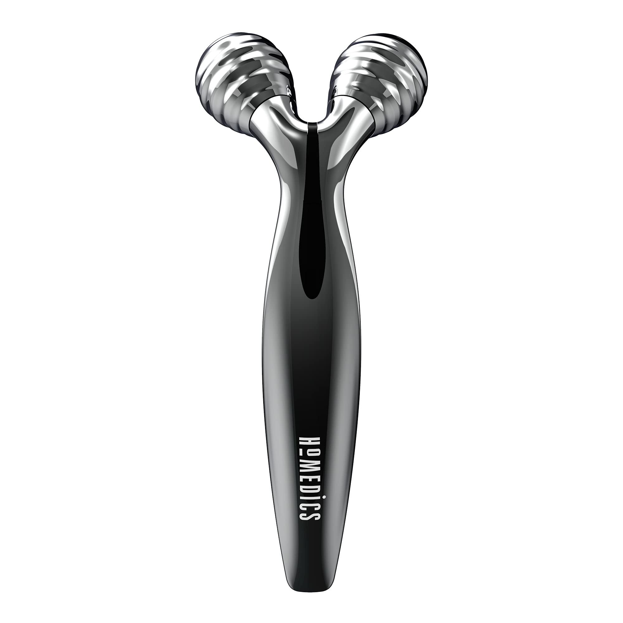 homedics-facial-beauty-roller-argento-massaggiatore-viso-con-rulli-360-e-pannell image 1