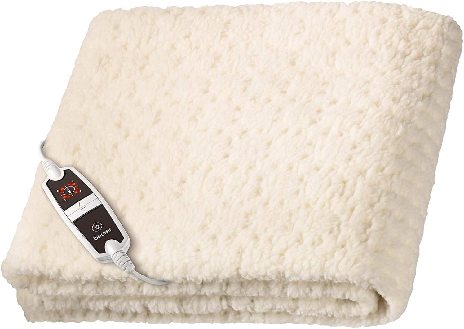 beurer-ub-53-teddy-coprimaterasso-termico-singolo-peluche-morbido-4-livelli-di-c image 1