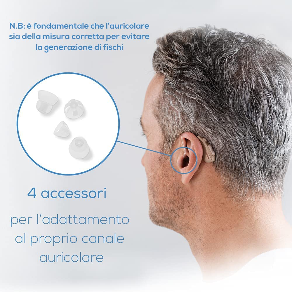 amplificatore-acustico-digitale-ricaricabile-beurer-ha-80-con-batteria-extra-e-c image 4
