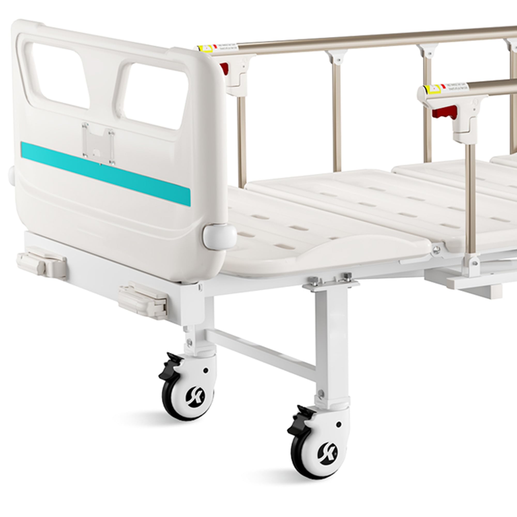 gima-44740-letto-a-3-sezioni-ad-altezza-variabile-con-2-manovelle-e-ruote image 5