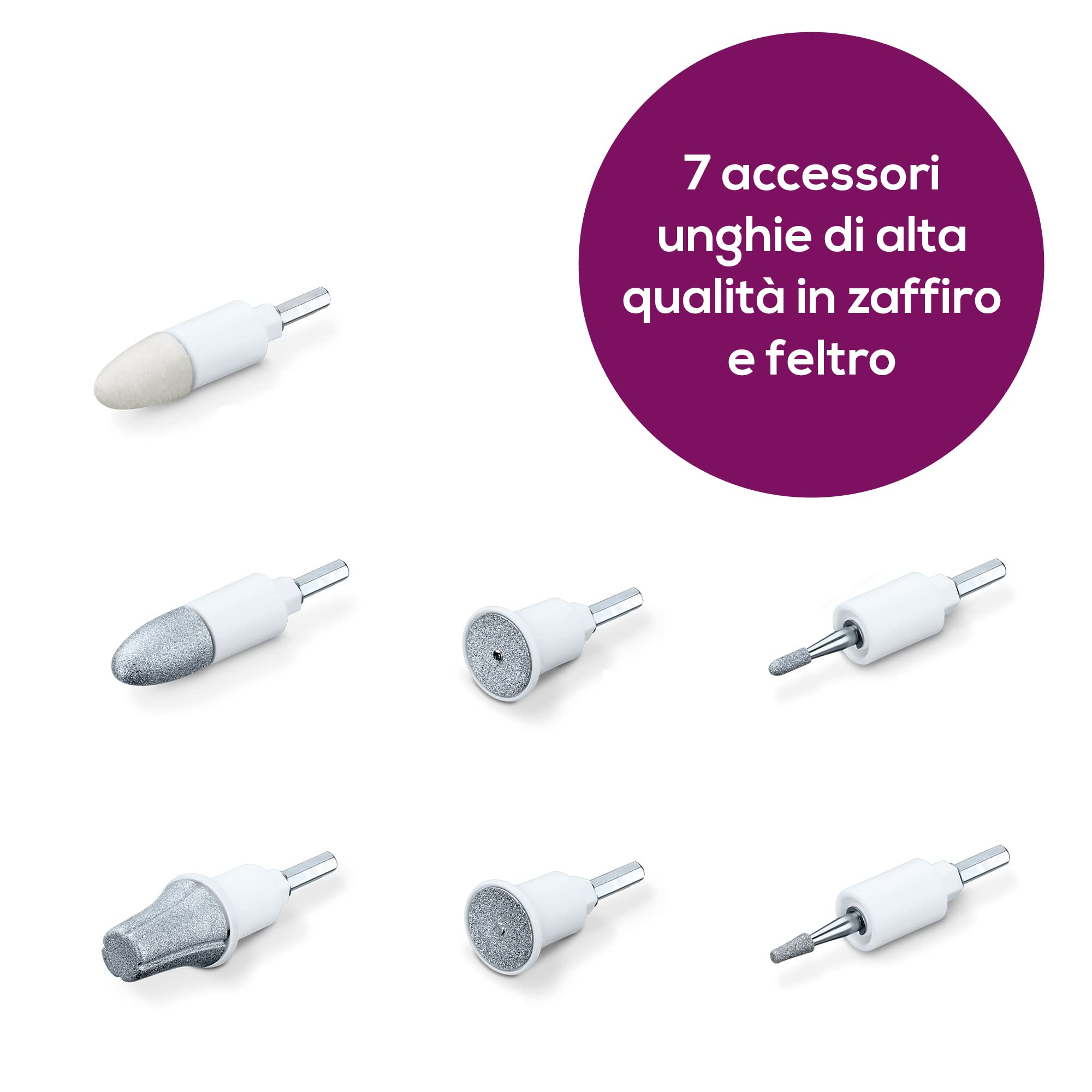 beurer-kit-di-ricambio-per-set-manicure-e-pedicure-mp-44-7-accessori-zaffiro-e-f image 2