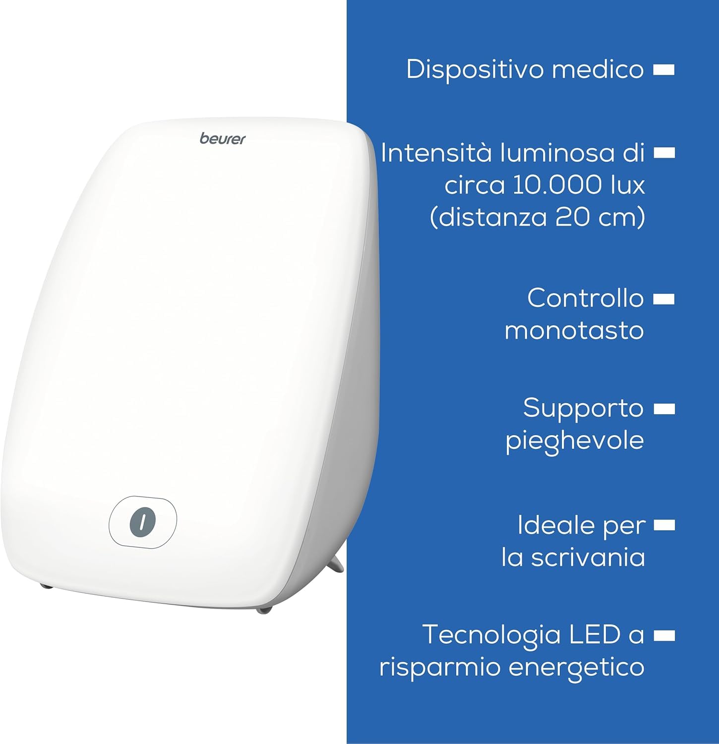 beurer-tl-41-lampada-a-luce-diurna-led-10-000-lux-dispositivo-medico-base-pieghe image 8
