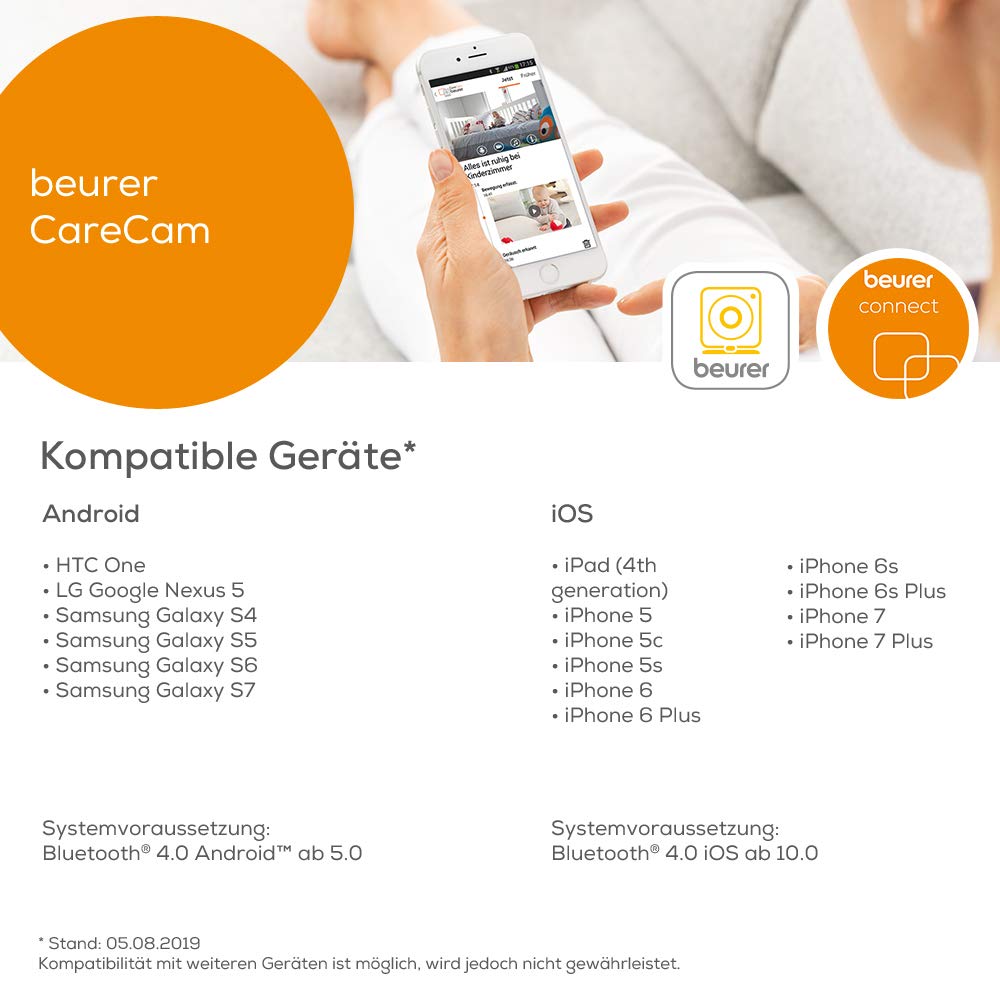 beurer-by-88-smart-baby-monitor-con-videocamera-wifi-hd image 5