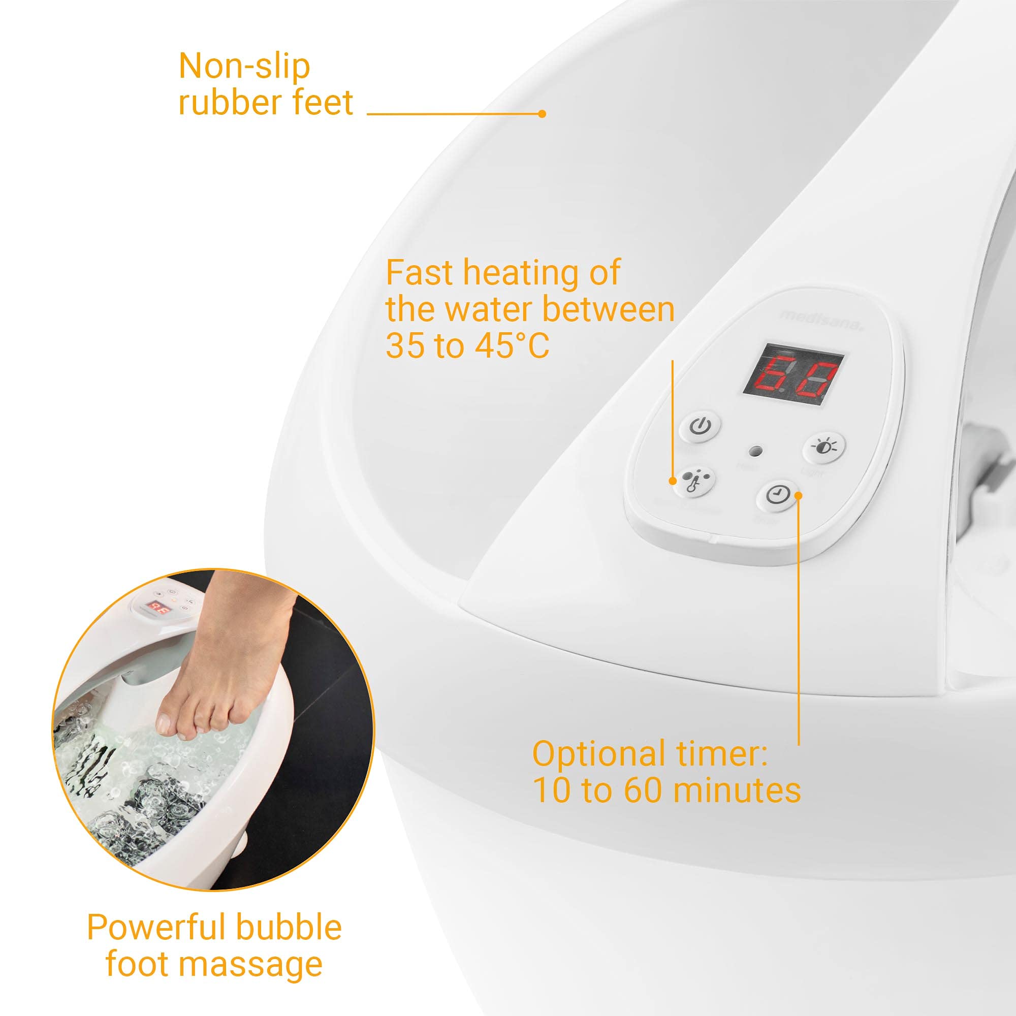 medisana-fs-888-pediluvio-premium-con-massaggio-a-bolle-calore-35-45-c-timer-aro image 4