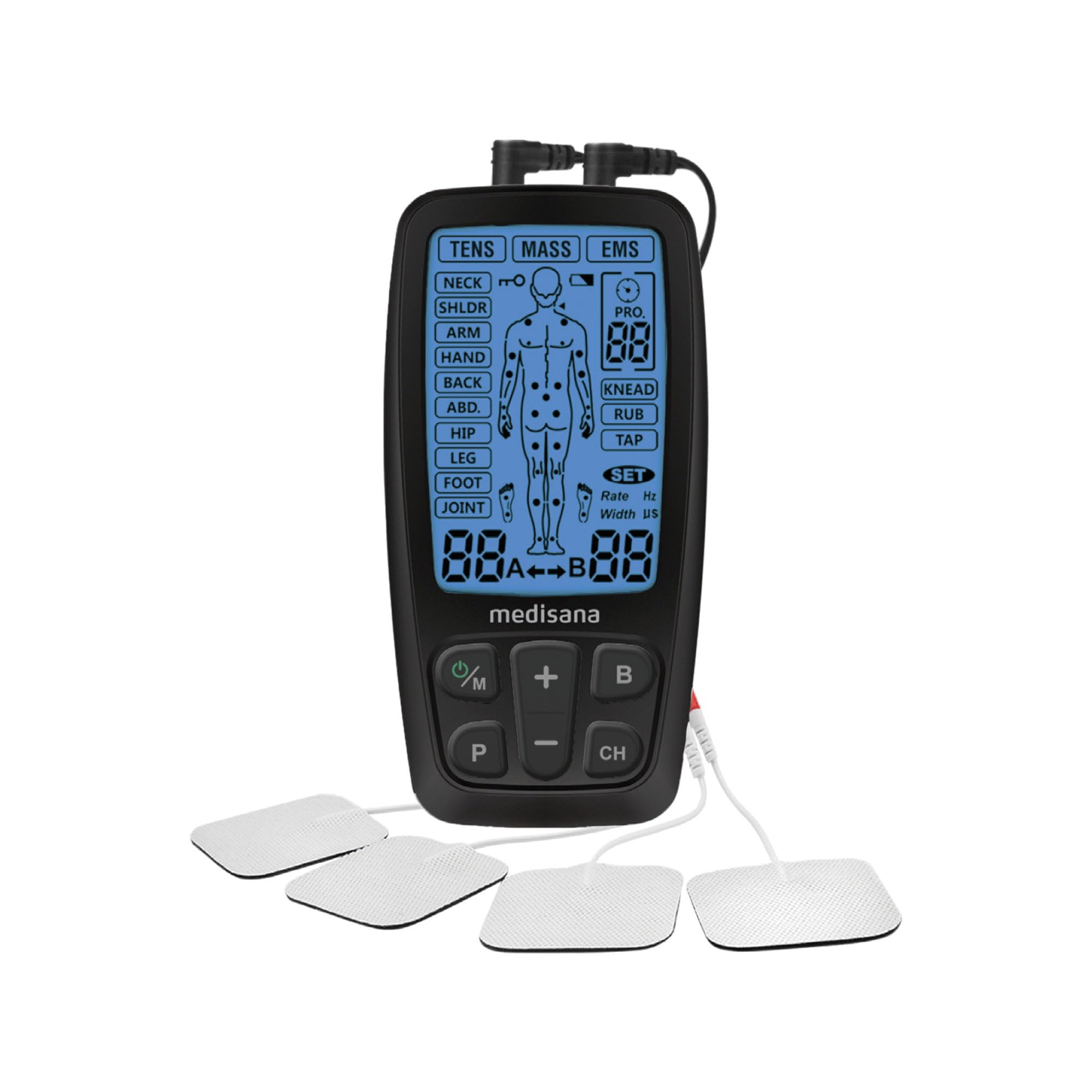 medisana-tt-205-dispositivo-tens-ems-elettrostimolatore-60-programmi image 1