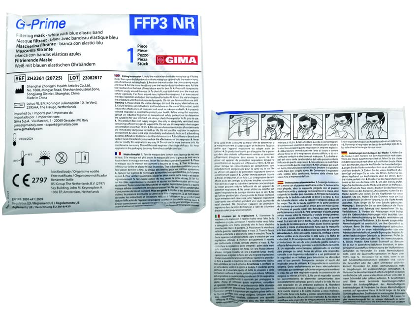 gima-g-prime-mascherina-filtrante-ffp3-nr-senza-valvola-bianco-blu-30-pezzi image 5