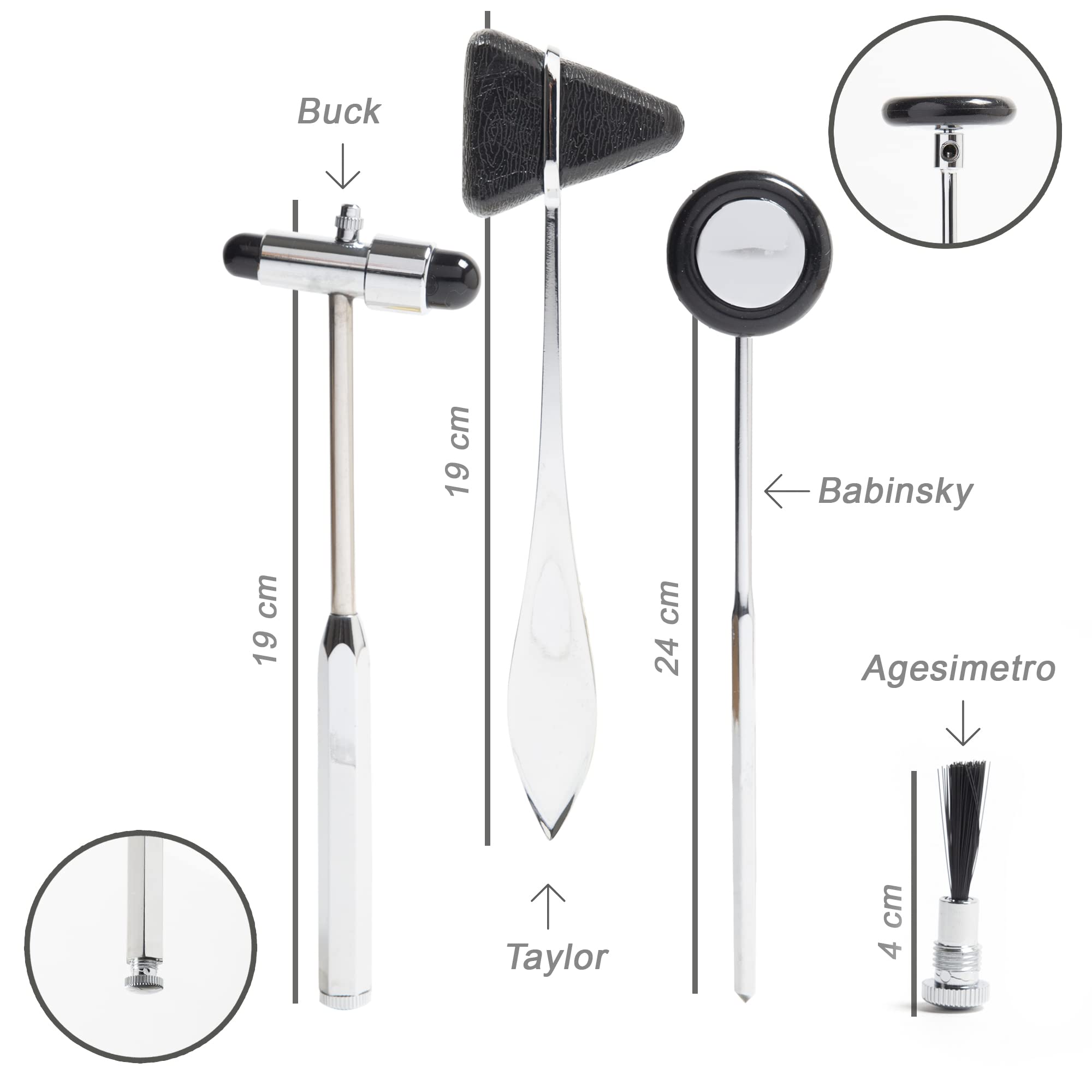 gima-31265-kit-neurologico-con-3-martelli-riflessi-strumento-diagnostico-profess image 3