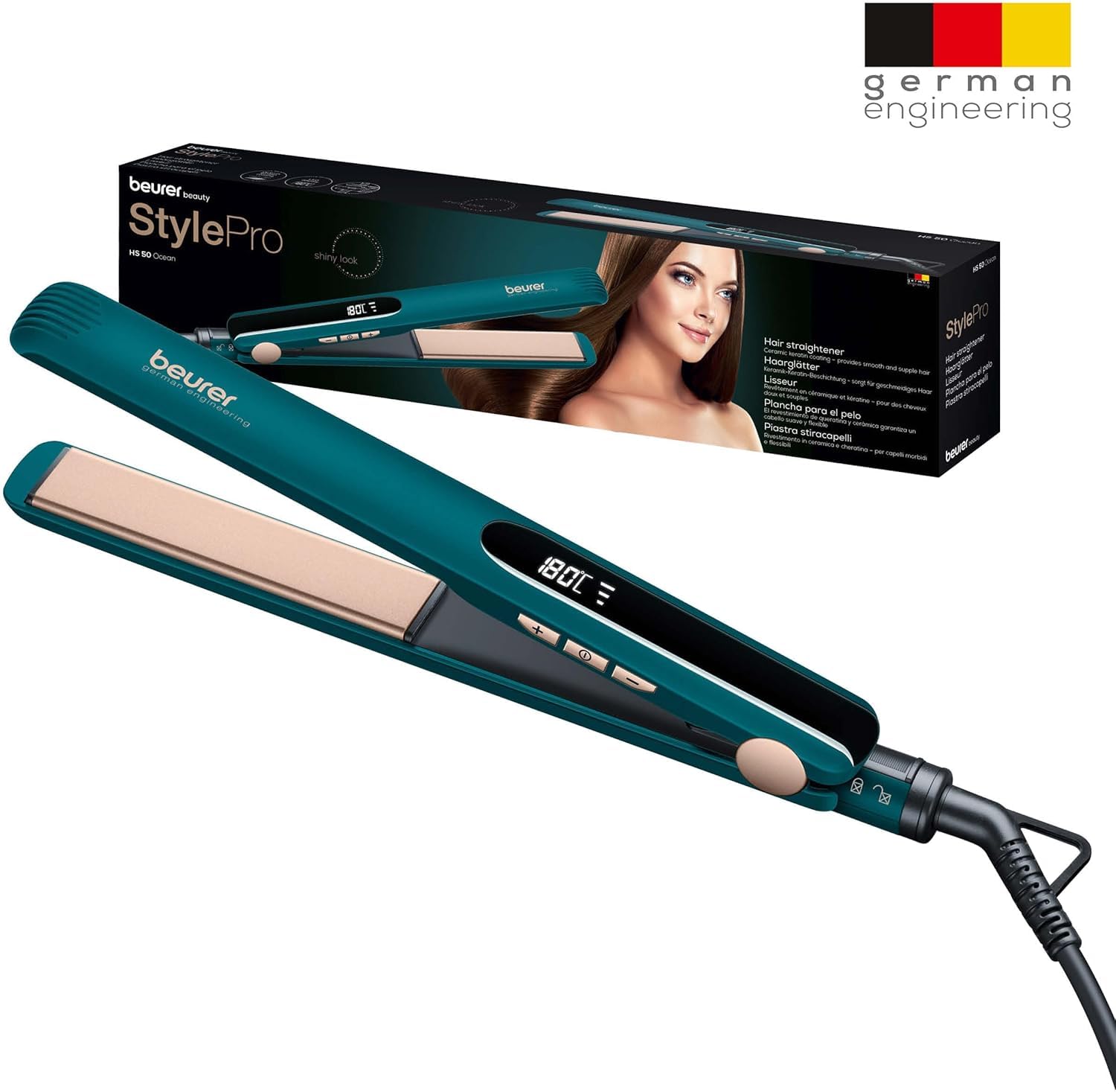 beurer-hs-50-ocean-piastra-per-capelli-in-ceramica-cheratina-con-display-led-e-t image 6