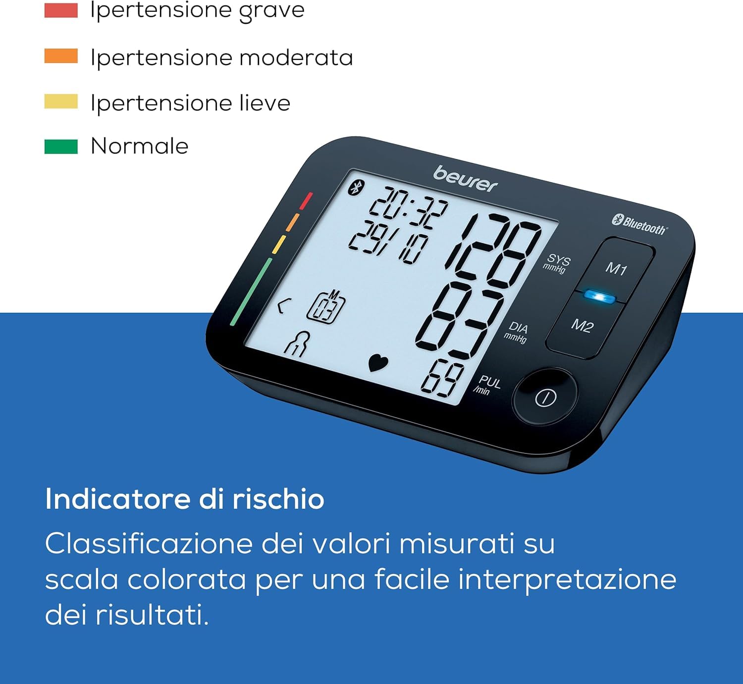 beurer-bm-54-misuratore-di-pressione-da-braccio-con-bluetooth image 5