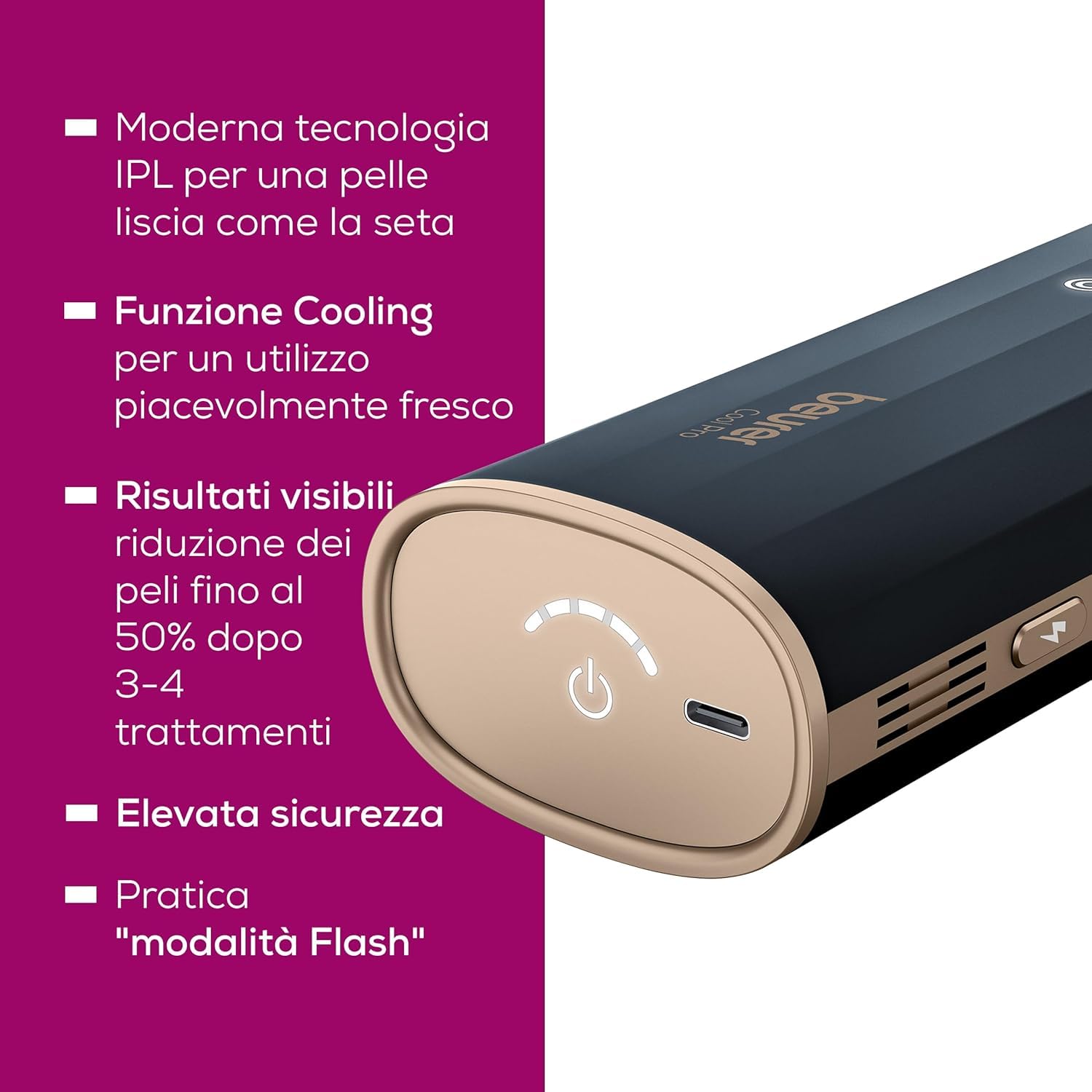 beurer-ipl-7800-cool-pro-epilatore-a-luce-pulsata-con-raffreddamento image 6