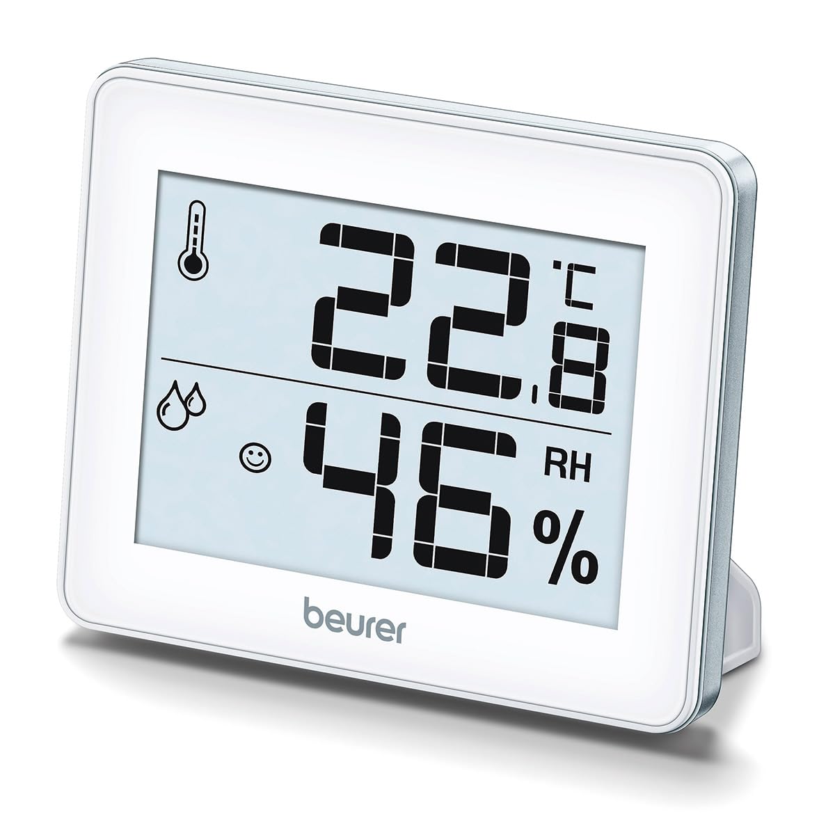 beurer-hm-16-termoigrometro-con-display-smiley-e-indicazione-del-clima image 1