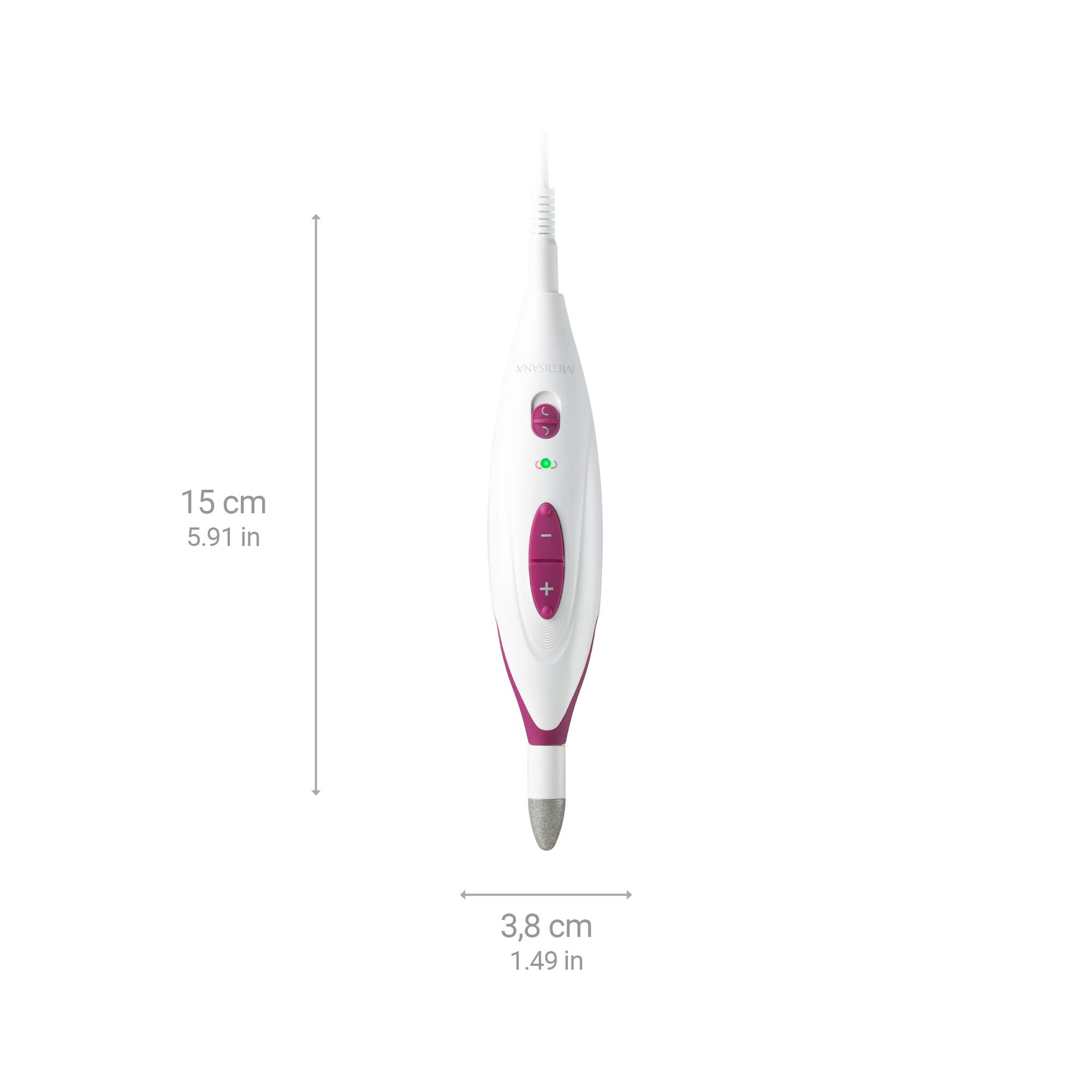 medisana-mp-815-set-manicure-e-pedicure-elettrico-con-7-accessori-2-velocit-rota image 2