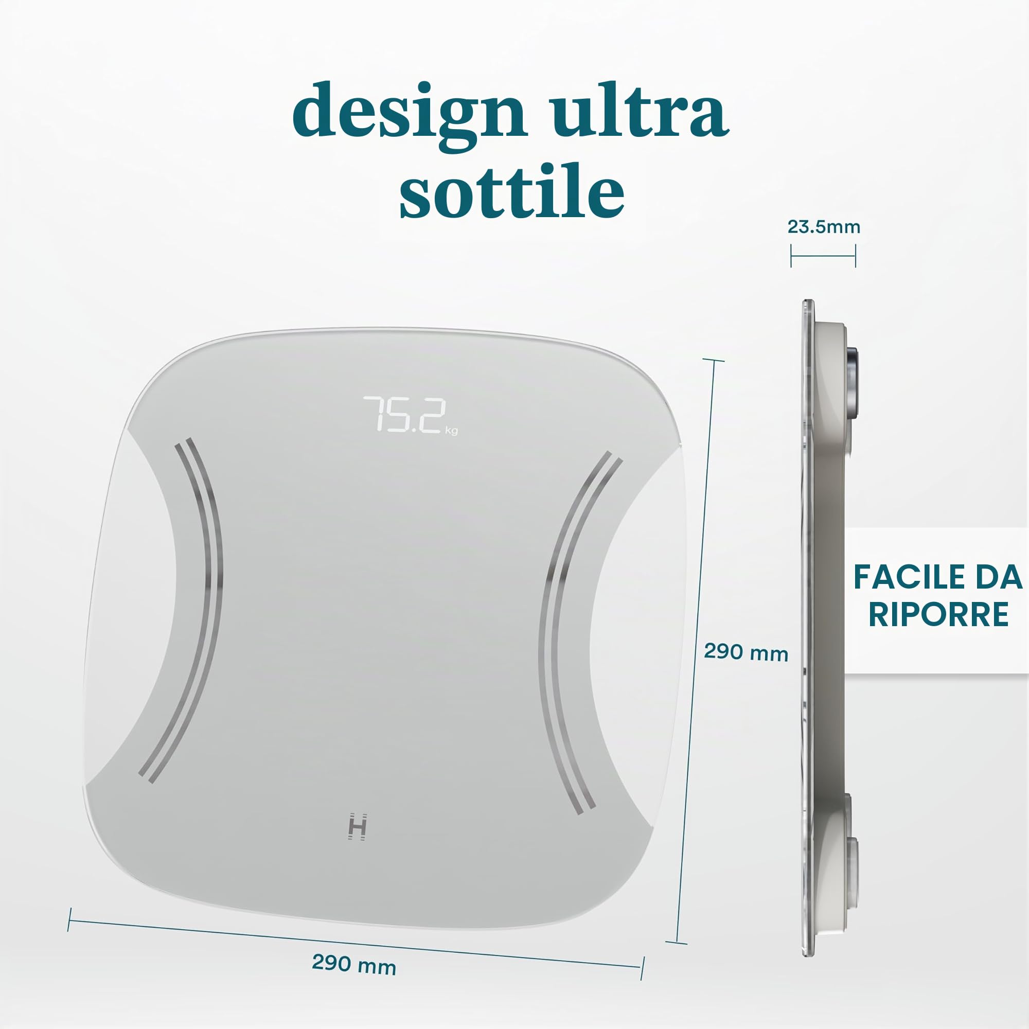 homedics-essential-bilancia-digitale-da-bagno-con-display-led-e-vetro-temperato image 6