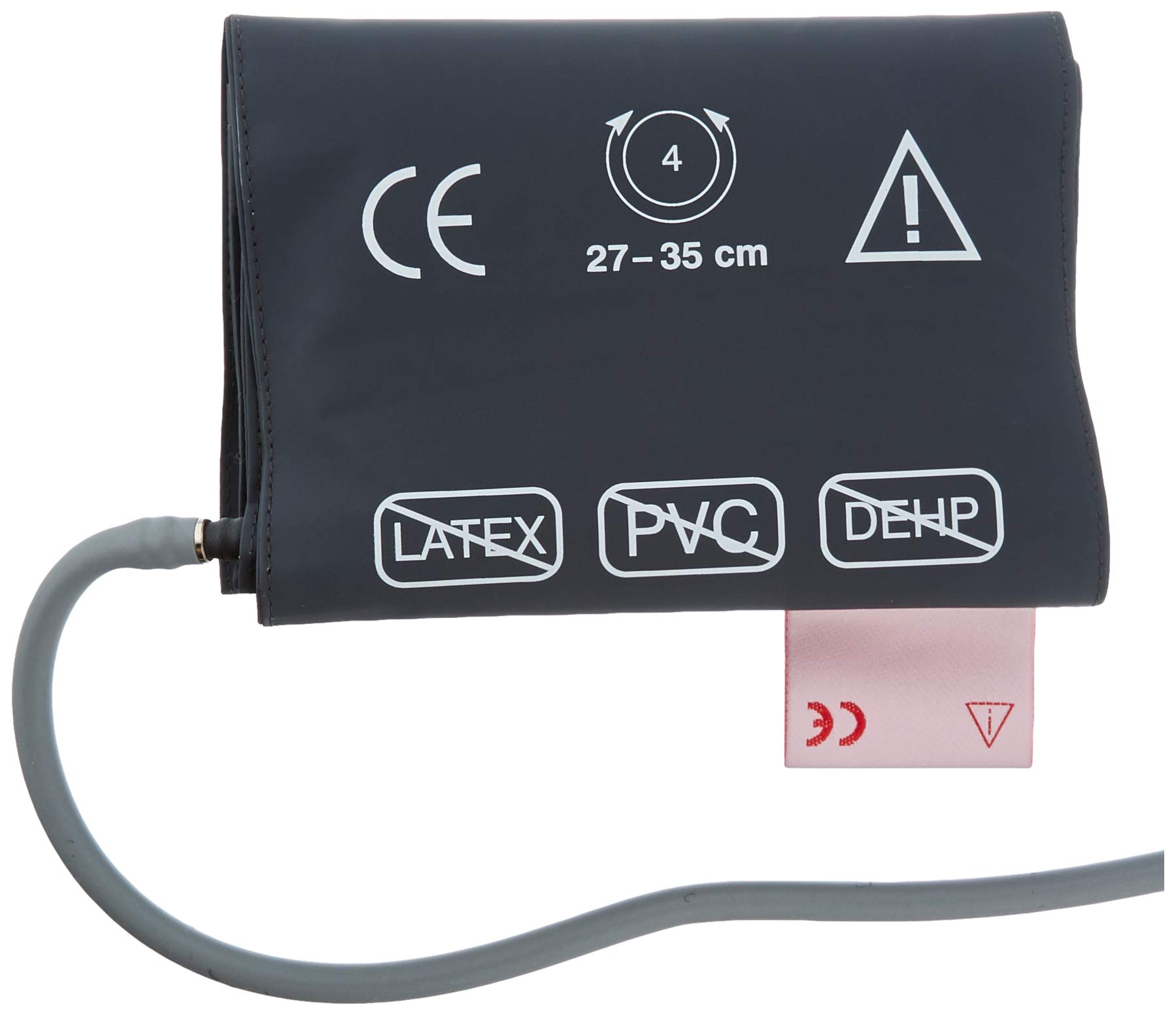 gima-kobold-nero-sfigmomanometro-aneroide-con-bracciale-grigio image 2