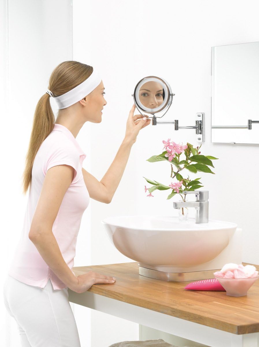 beurer-bs-59-specchio-cosmetico-da-parete-con-illuminazione-led-e-ingrandimento- image 3
